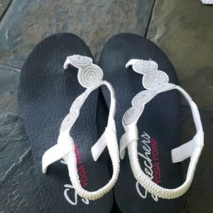 Skechers jeweled sandals